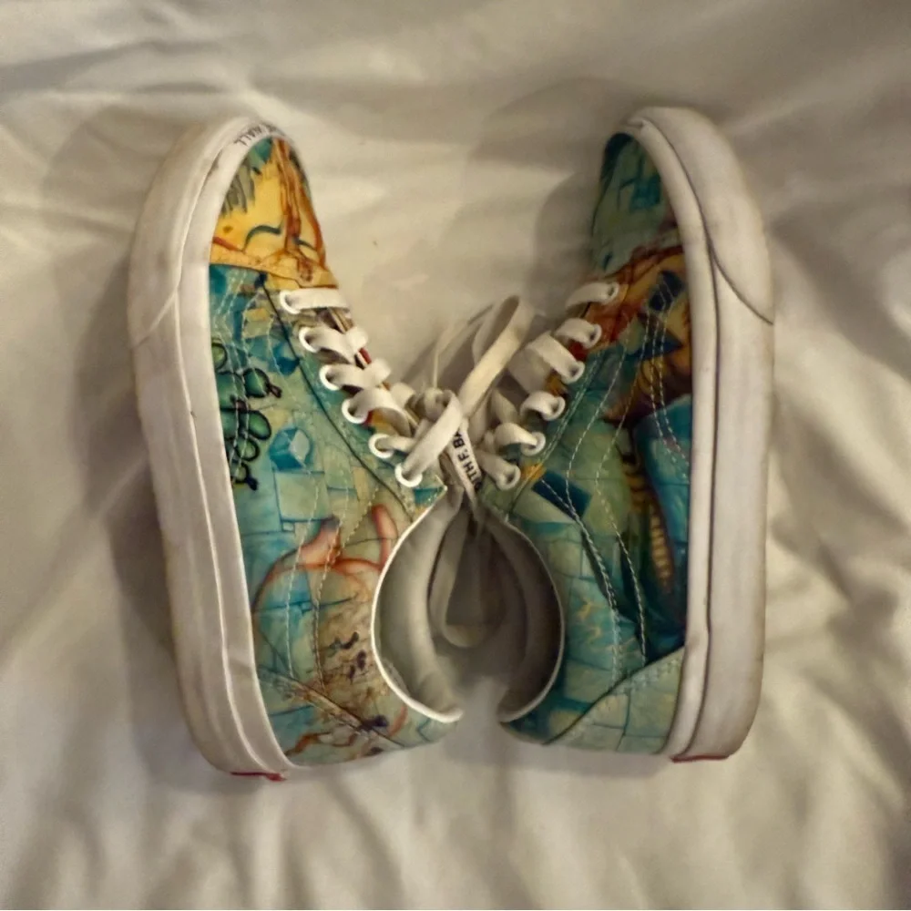 EUC Vans X MOCA Limited Edition Judith F. Baca Old Skool Sneaker